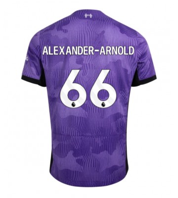 Liverpool Alexander-Arnold #66 Tercera Equipación 2023-24 Manga Corta